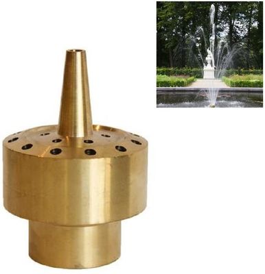 1,5 "w pełni mosiężna 3-poziomowa dysza do fontanny typu Jet Water Pond Sprilker