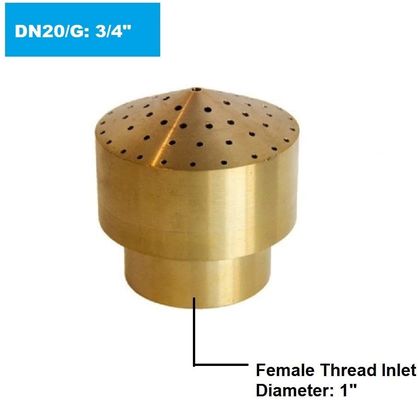 1 cal 4 poziomy DN25 Dancing Fountain Dysze