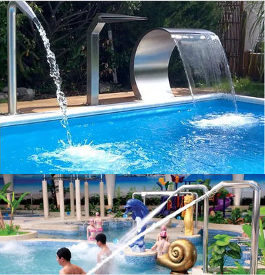 Spa Pool BV SASO Wodospad ze stali nierdzewnej