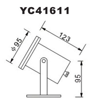 IP68 24V 50W Wodoodporne podwodne światła LED