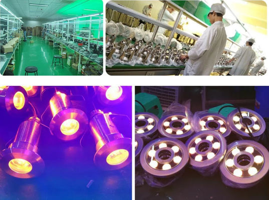 IP68 24V 50W Wodoodporne podwodne światła LED