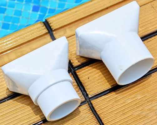 Plastikowy przelew 1,5 cala nad ziemią