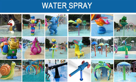 Nowoczesny sprzęt do parku wodnego dla dzieci Zjeżdżalnia wodna z włókna szklanego