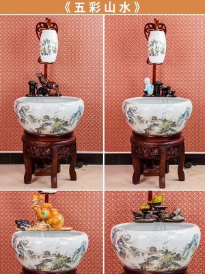 Ceramiczna miska na ryby Koi 230 mm