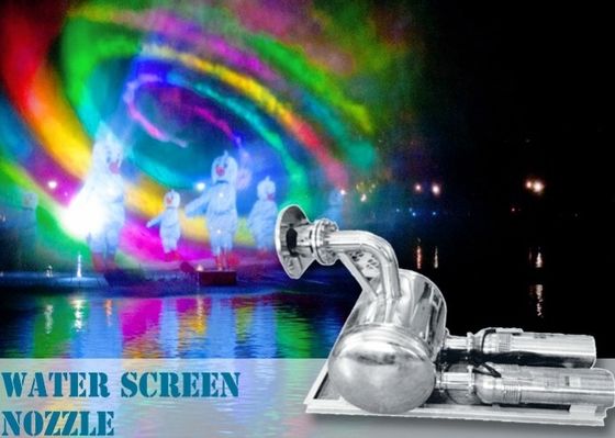 3-calowa dysza kurtyny wodnej ze stali nierdzewnej do pokazu filmów cyfrowych