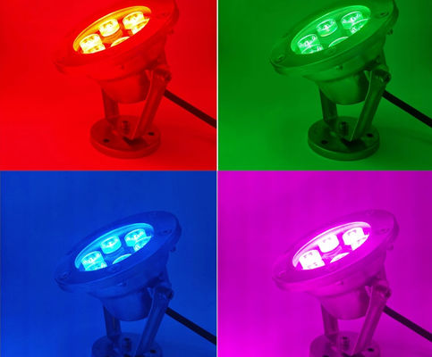 Ogród 7000K 24V 6W IP68 Oświetlenie LED z fontanną wodną