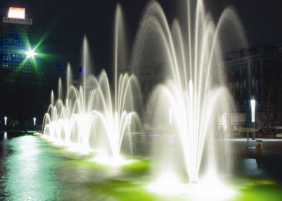 Mosiądz Chrom DN25 15m3 / h Tańcząca fontanna kwiatowa