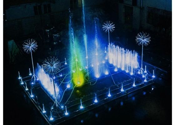 25m3 / h 2 "Crystal Ball DN50 Dancing Fountain Dysze