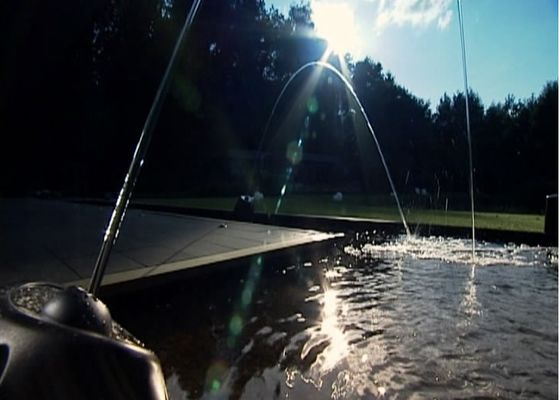 Kolorowe Laminar 1m Water Dancing Jumping Fountain Jets