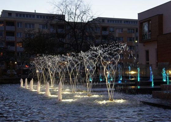 Staw ogrodowy Udekoruj 1,5-calową obrotową dyszę fontanny
