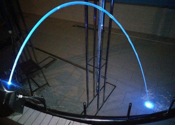 Wewnętrzne kolorowe diody LED DMX Laminar Fontanna Dysza Skoki Dysze