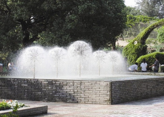 Dysze fontannowe o średnicy 1,5 m z wysokim strumieniem tańczącym 1,5 "Crystal Ball Water Fountain Jet