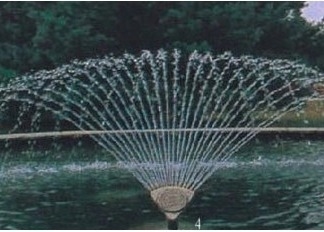 Mosiężne dysze do fontanny chromowanej Phoenix Tale Dancing 4m Water Spray High